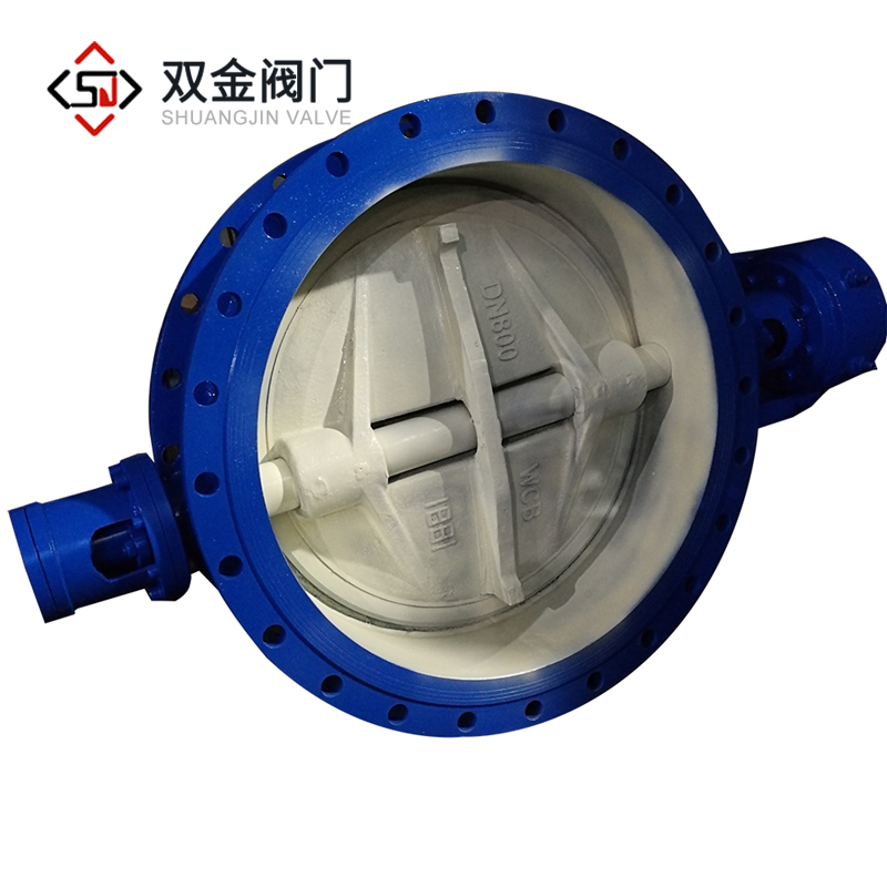 手动三偏心带外置轴承硬密封蝶阀